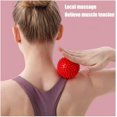 thumbnail image 3 of 3PCS Spiky Massage Balls Muscle Roller Balls Massage Ball Set for Foot Back Muscles Roller Ball Massagers Trigger Point Yoga Deep Tissue (Random Color), 3 of 8