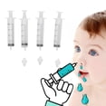 thumbnail image 4 of Nose Cleaner, 20ml Professional Syringe Baby 4pcs Controllable Pressure For Washing, 4 of 8