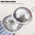 thumbnail image 3 of CNKOO Tea Ball Strainer Infusers Stainless Steel Mesh Tea Strainer Filters with Handle for Loose Tea Herba Spices Bar Kitchen Tool Conical Food Strainers, 3 of 7