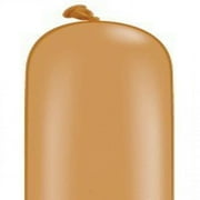 260Q Qualatex Mocha Brown Latex Entertainer Balloons (100 Pack) - Party Supplies Decorations