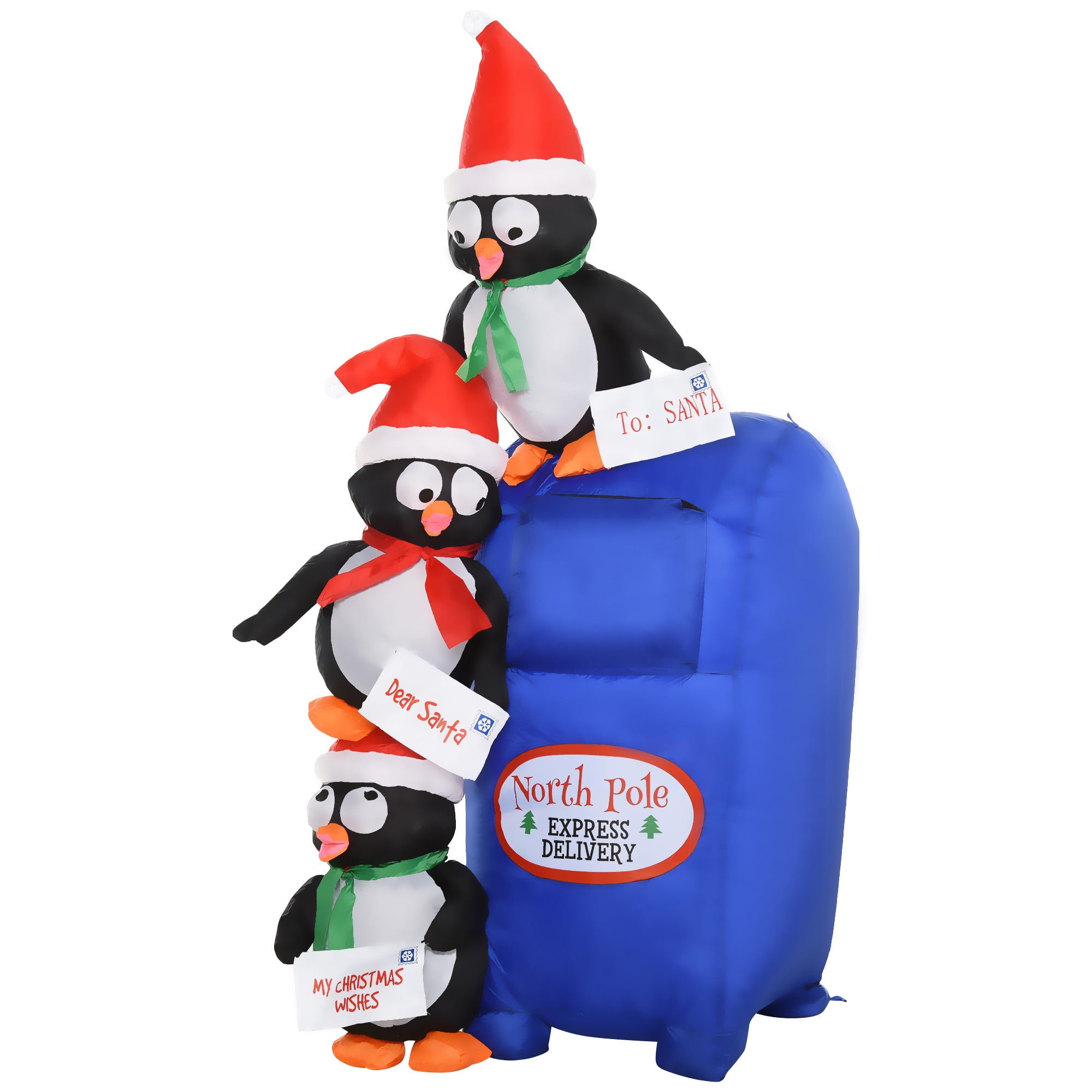 12 Novelty VANILLA STAND UP Cute Xmas Santa Penguin Mix Edible Wafer Cake Topper