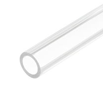 Uxcell Clear Rigid Acrylic Pipe 14mm ID x 20mm OD x 305mm Round Tube Tubing for Water