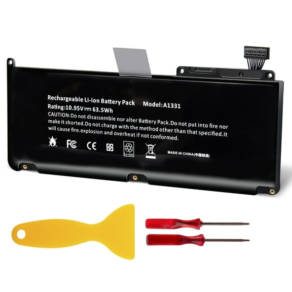 A1331 Laptop Battery for Ma&c Book Unibody 13" A1342 (Late 2009 Mid 2010) fits 661-5391 020-6582-A MC233LL/A MC207LL/A MC516LL/A -[63.5Wh 10.95V]