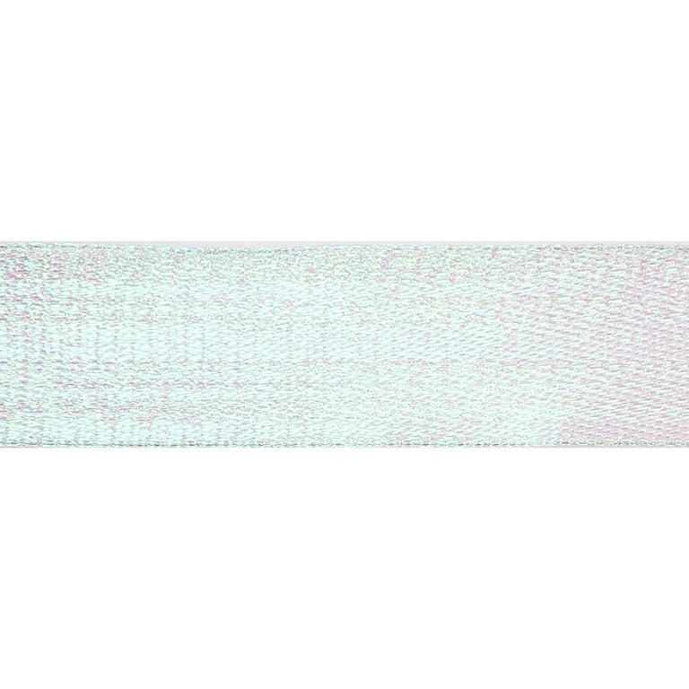 Paper Source White Iridescent Ribbon