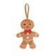 thumbnail image 4 of Jellycat Festive Folly Muñeco Adorno de Galleta de Jengibre Fred, 4 of 4