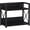 Black, variant on Giikin Countertop Shelf Organizer, 2 Tier Kitchen Spice Rack for Countertop, Wood Coffee Counter Shelf for Home, Particle Board and Metal, Grey, Small