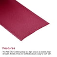 thumbnail image 3 of Flat Nylon Webbing Strap for Backpack, Luggage-rack, Outdoor and Indoor Use, High Strength and Durable Material Dark Red, 3 of 6