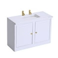 thumbnail image 3 of Arborister White Wooden Furniture Washing Table for House Decoration, 3 of 10