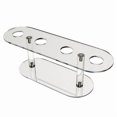 thumbnail image 3 of 4 Holes Acrylic Ice Cream Cone Holder Tray Sushi Roll Display Stand Rack Shelf, 3 of 8