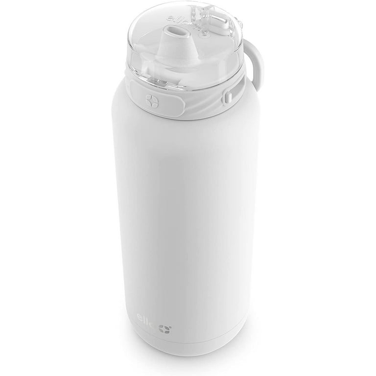 Cooper Vacuum Insulated Stainless Steel Water Bottle with Soft Straw and  Carr 696604100651