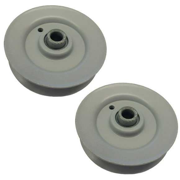(2) Deux Poulies Pliantes 'V' MTD 756-04209756-0116 OEM