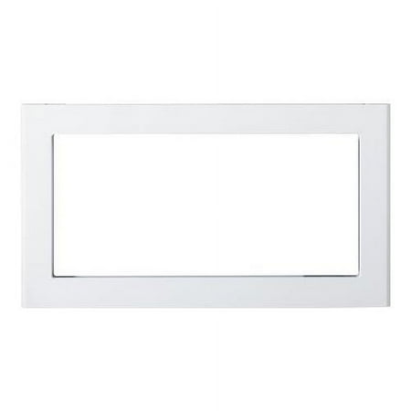 27" Built-In Trim Kit for Select GE Microwaves - White