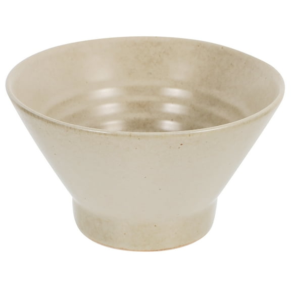 Monyance Household Noodle Bowl 1pc Premium Salad Bowl Ceramic Mixing Bowl Japanese Serving Bowl Fruit Bowl(5.31X5.31X2.56Inches)