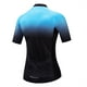thumbnail image 4 of Camiseta de ciclismo para mujer, camiseta de ciclismo de montaña, ropa de montar, blusa de ciclista femenina de verano, ropa de ciclismo de carreras para mujer, azul y rojo, 4 of 5