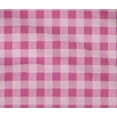 thumbnail image 4 of oneOone Cotton Flex Pink Fabric Gingham Check Fabric For Sewing Printed Craft Fabric By The Yard 40 Inches Wide, 4 of 4