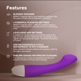 thumbnail image 2 of LELO MOKA Originals App Controlled G Spot Vibrator Personal Massager for Women, Purple, 2 of 3