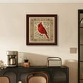 thumbnail image 4 of Ngheia Red Cardinal Cross Stitch Kit, Kit for Beginners and Adults Winter Red Bird Embroidery Set with Pattern Threads Needle and Instructions for Handmade Home Decor, 1 Embroidery, 4 of 8