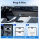 thumbnail image 4 of Adaptador Inalámbrico CarPlay, Adaptador CarPlay con Cable A Inalámbrico, Conexión Automática Plug & Play, Bluetooth 5.0, WiFi, Retroiluminación de 7 Colores., 4 of 5