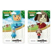 Amiibo 2 Pack Set [Cyrus/Digby] ( Animal Crossing Series) for Nintendo Switch -Switch Lite -WiiU- 3DS [JAPAN IMPORT]