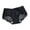 Black-H, variant on Penkiiy Underwear for Women Women Ice Silk Seamless Pants Pure Cotton Crotch Mid-Waist Japanese Sexy Large Size Ultra Thin Underwear Black Underwear