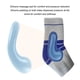 thumbnail image 4 of Wosthever Tobillera que absorbe la humedad, protección cómoda para deportes, Protector de tobillo resistente al impacto Ropa Deportiva, Zapatos Gris SG, 4 of 6