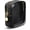 Black, variant on Clear Makeup Bag for Purse Mini Make up Cute Cosmetic Bag Pouch for Women with Slip-in Pockets Travel Toiletry Essentials Eco Vegan Leather Organizer Bags(Patent Pending)