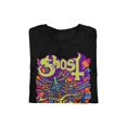thumbnail image 3 of Ghost - Stained Glass Jumbo Print Unisex T-Shirt - Black - Small, 3 of 6