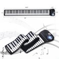 thumbnail image 2 of Costway 88 Key Electronic Roll Up Piano Keyboard Silicone Rechargeable  w/Pedal, 2 of 10