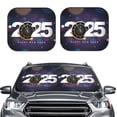 thumbnail image 2 of Fotbe 2025 Happy New Year 4 Juego de 2 Piezas de Parasoles para Parabrisas | Bloqueador Solar para Auto | Accesorios Plegables para Protección Solar Interior-Medium, 2 of 6