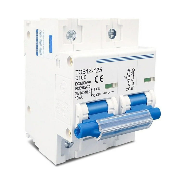 AC MCB 2P 80A 100A 125A 240V/415V 50HZ/60HZ Nimi Circuit