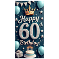 thumbnail image 1 of Decorative Crown Banner Balloon Cake Design for Milestone Anniversary Events Holiday, 1 of 4