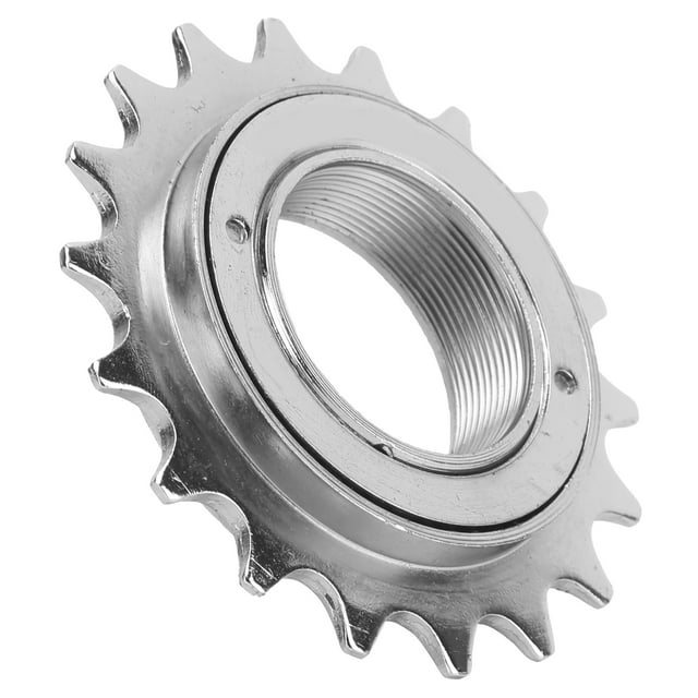 18T Vélo Pignon, Roue Libre pour Vélo à une Vitesse Sans Effort pour Vélo Pliant Marron, Électroargent