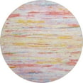thumbnail image 2 of Addison Rugs Mayfield Premium Machine Washable Transitional Abstract Coral Round Rug, 8' x 8', 2 of 6