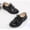 Black, variant on Boys Dress Shoes, Soft Soled School Uniform Non Slip Lace-up Strap Kids Flat Shoes White Size 15T