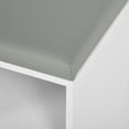 thumbnail image 3 of Homy Casa Shoe Storage Bench with Cushion,10-Cubby Shoe Rack, Adjustable Shelves,Perfect for Entryway, Closet, White, 3 of 5