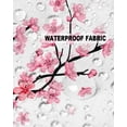 thumbnail image 6 of Spring Pink Cherry Blossom Flowers Outdoor Pillow Covers Set of 2,Decorative Waterproof Throw Pillow Case,Floral Tree Branch on White Cotton Linen Soft Cozy Cushion Pillowcases, 6 of 7