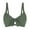 Green, variant on Women's Bikini Tops V Neck Push Up Bra Criss Cross Back Bathing Suit Swim Top Only Women's Swimsuit Black XL(XL)