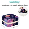thumbnail image 5 of Jellyfish Travel Portable Square Decorative Box Jewelry Stand: All-in-One Earring Holder, Ring Keeper, Necklace & Bracelet Organizer - Storage Box for Girls and Women, 5 of 6