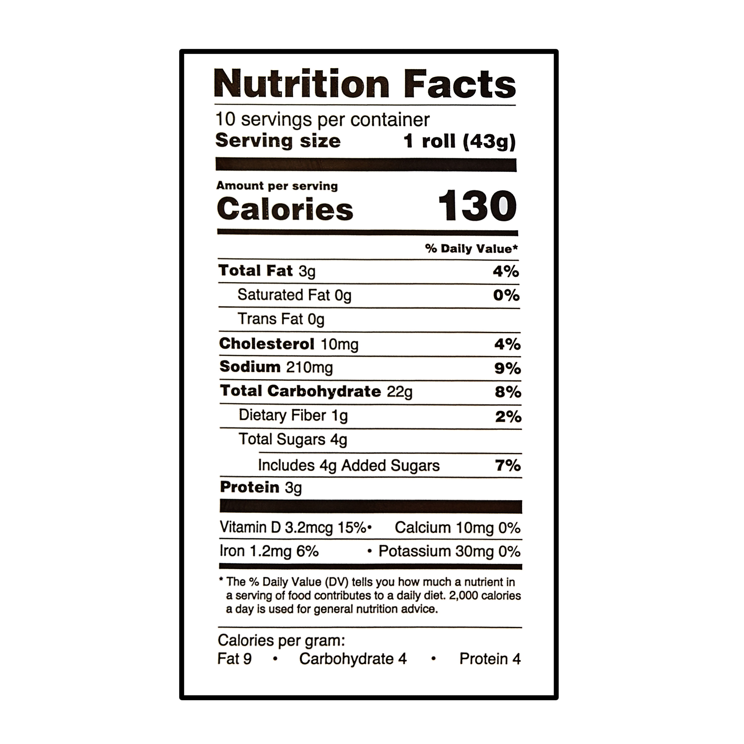 Great Value Yeast Dinner Rolls, 15 oz, 10 Count (Frozen)