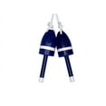 thumbnail image 2 of Hampton Nautical 3xglass-101 Set of 2-Wooden Dark Blue Decorative Maine Lobster Trap Buoy Christmas 7"-Holiday Ornament, 7", 2 of 2