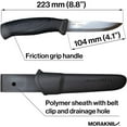 thumbnail image 3 of Morakniv Companion (S) Black, 3 of 8