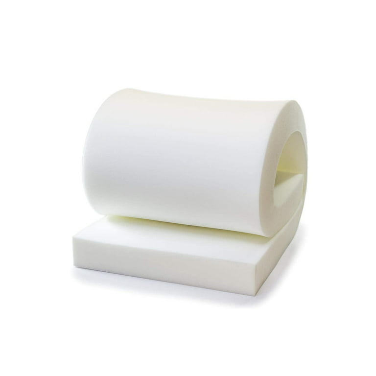  Isellfoam High Density Upholstery Foam, 3 T x 24 W x