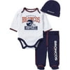 Nfl Denver Broncos Baby 3-piecebodysuit,