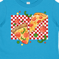 thumbnail image 4 of Inktastic Pizza Party with Pepperoni and Peppers Boys or Girls Toddler T-Shirt, 4 of 5