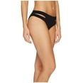 thumbnail image 3 of L Space Womens Estella Hipster Cut-Out Swim Bottom Separates Black XS, 3 of 6