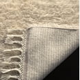 thumbnail image 4 of SAFAVIEH Casablanca Cennetig Solid Plush Wool Area Rug, Beige, 4' x 6', 4 of 8