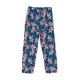 thumbnail image 5 of Xecao Lilies Flowers Men's Straight Lounge Pajama Pants: The Ultimate in Comfortable Sleepwear, 5 of 9