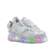 thumbnail image 1 of Tenis Luces Para Niña Plateado Con Moño Super Lindos plateado 17.5, 1 of 8