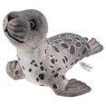 thumbnail image 2 of Plush Seal Toy Grey PP Cotton Full and Fluffy with Cozy Throw Pillow for Cat Playing, 2 of 4