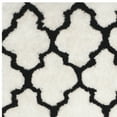 thumbnail image 4 of SAFAVIEH Barcelona Shag Mira Geometric Area Rug, Ivory/Black, 2' x 3', 4 of 6